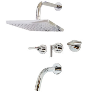 Ducha con transferencia Aukan lever