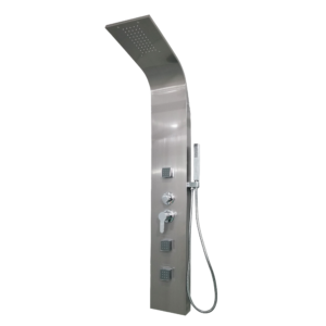 Panel de ducha Aquashower Curve cromada
